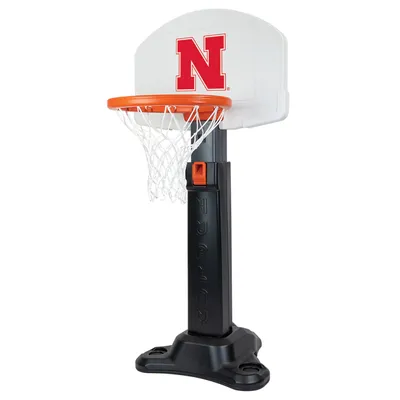 Nebraska Huskers Rookie Adjustable Basketball Set