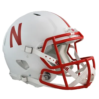 Riddell Nebraska Huskers Revolution Speed ​​Casque de football authentique pleine grandeur