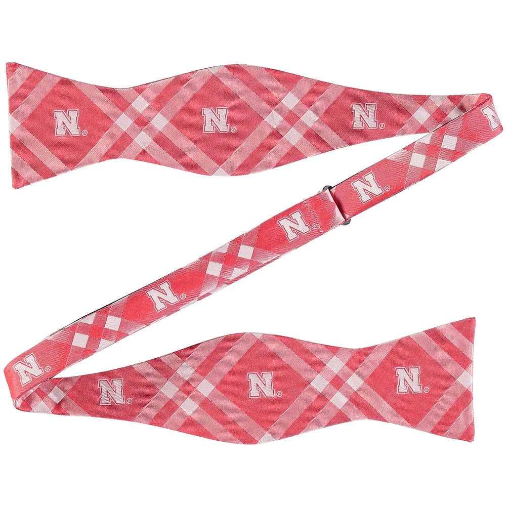 Scarlet Nebraska Huskers Rhodes Self-Tie Bow Tie