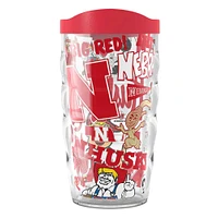 Tervis Nebraska Huskers 10oz. Allover Classic Wavy Tumbler