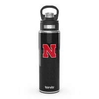 Tervis Nebraska Huskers 24oz. Weave Stainless Steel Wide Mouth Bottle