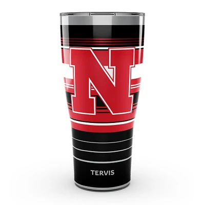 Tervis Nebraska Huskers 30oz. Gobelet en acier inoxydable à rayures Hype