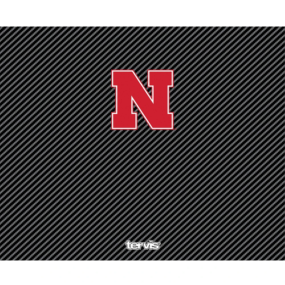 Tervis Nebraska Huskers 40oz. Carbon Fiber Wide Mouth Water Bottle