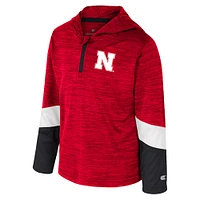 Toddler Colosseum Scarlet Nebraska Huskers Rylos Quarter-Zip Windshirt