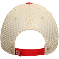 Top of the World Casquette ajustable rouge Nebraska Huskers Offroad Trucker