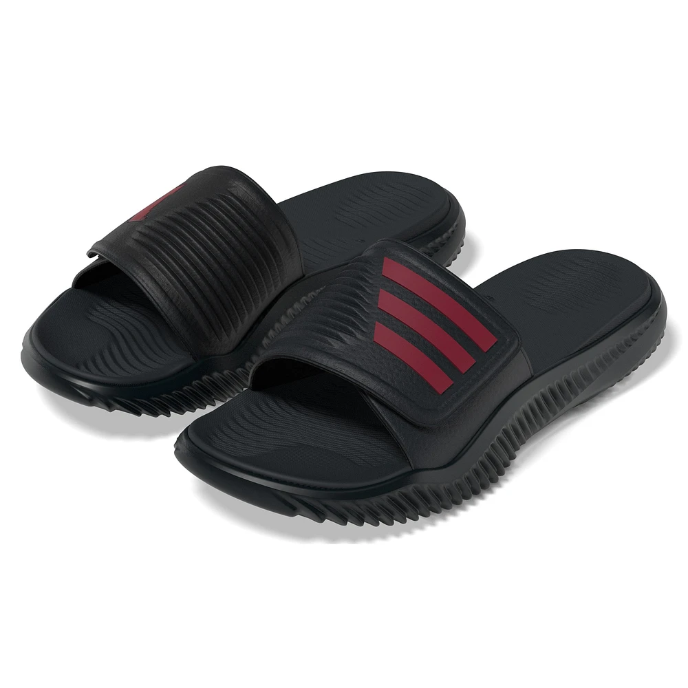 Unisex adidas  Black Nebraska Huskers Alphabounce 2.0 Slide Sandals