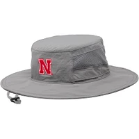 Chapeau unisexe Columbia Nebraska Huskers Bora Bora Booney II Omni-Shade gris