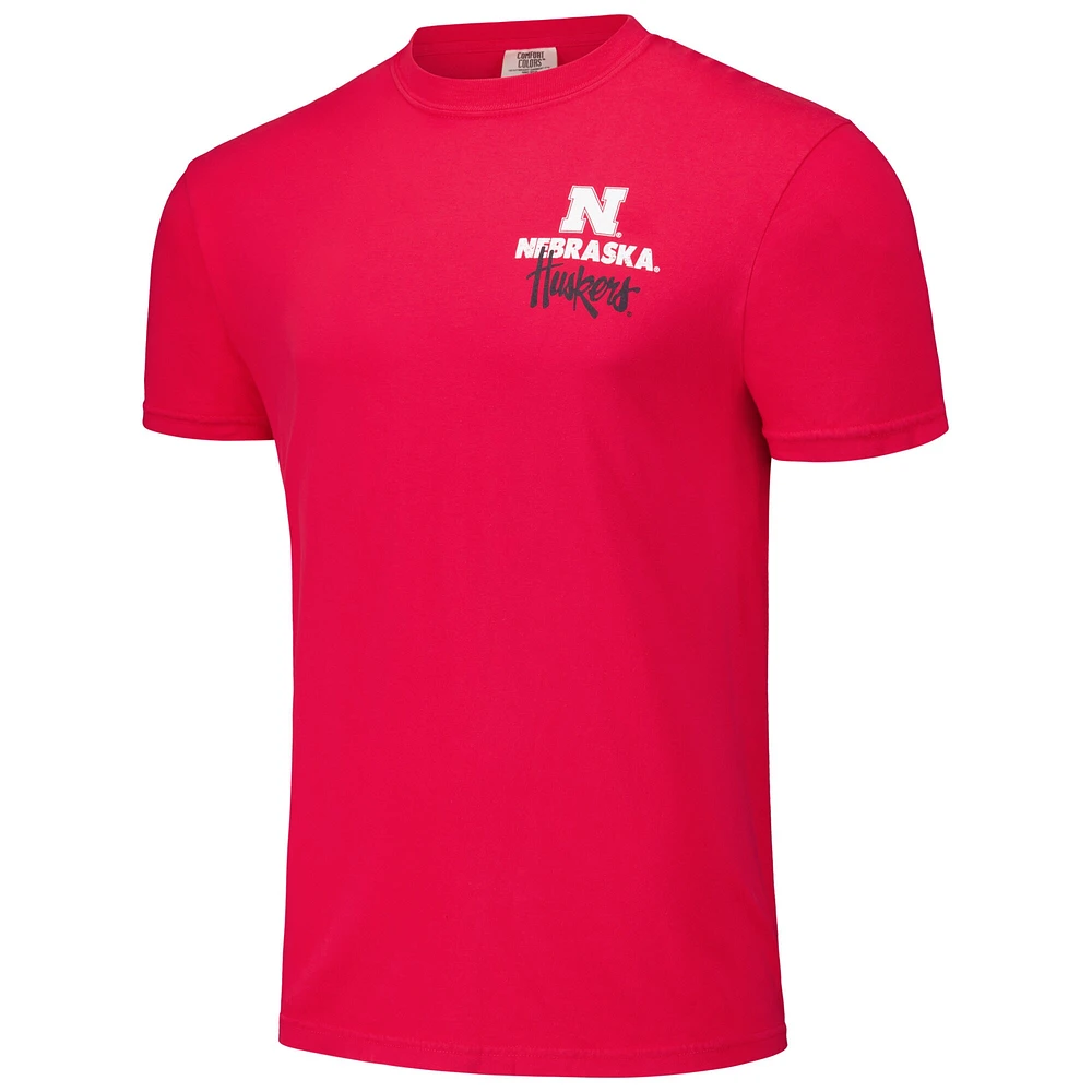 Unisex Scarlet Nebraska Huskers Hyper Local Go Big Red T-Shirt