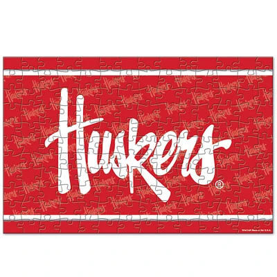 Puzzle WinCraft Nebraska Huskers 150 pièces par équipe