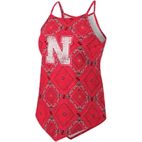 Colosseum x Wrangler Scarlet Nebraska Huskers Bandana Débardeur Femme