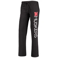 Women's Concepts Sport Scarlet/Black Nebraska Huskers Team Tank Top & Pants Sleep Set