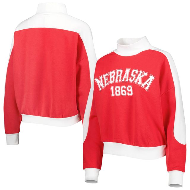 Sweat-shirt Gameday Couture Crimson Nebraska Huskers pour femme