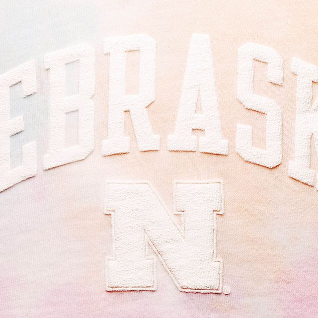 LCW NEB ROSE BLANC FEMME TIE DYE CROPPED HOODY SWTLADHOD