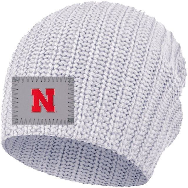 Bonnet en tricot Love Your Melon Nebraska Huskers pour femme, gris