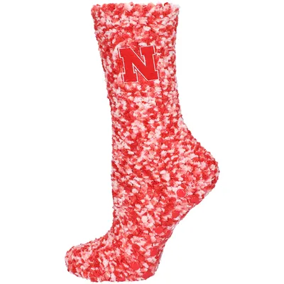 Nebraska Huskers ZooZatz Women's Marled Fuzzy Socks