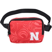 Sac banane réglable ZooZatz Nebraska Huskers avec ceinture tourbillonnante pour femme