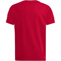 T-shirt adidas Scarlet Nebraska Huskers Fresh pour jeune