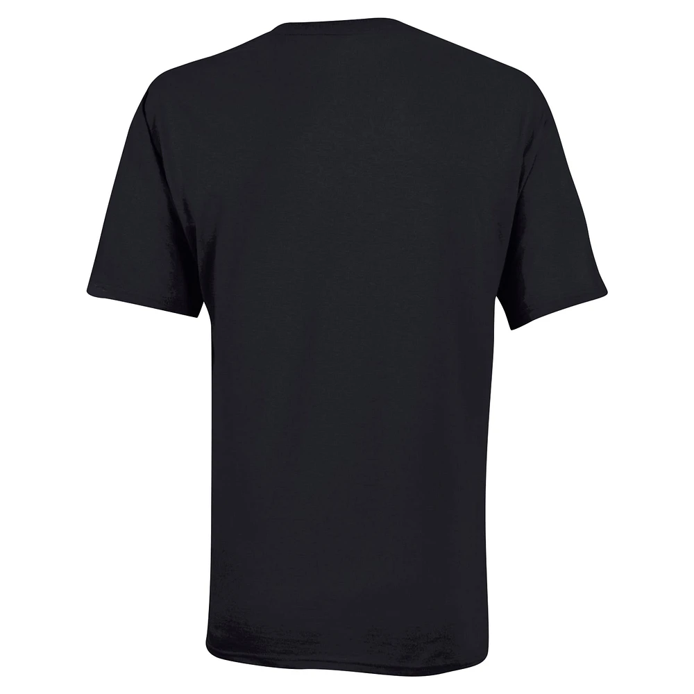 Youth Champion Black Nebraska Huskers Arch Over Logo T-Shirt