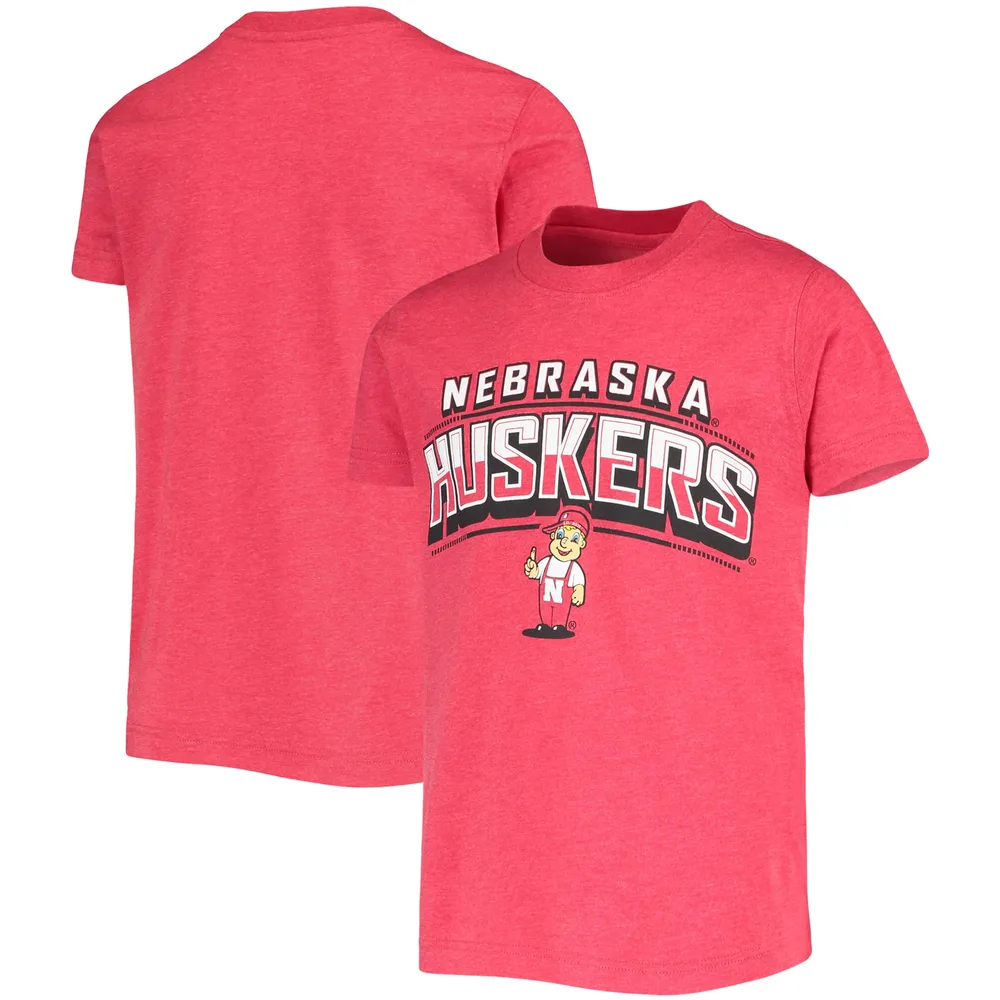 Women's Colosseum Scarlet Nebraska Huskers Tunic Pullover