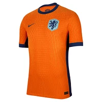 Men's Nike  Orange Netherlands National Team 2024 Home Authentic Blank Jersey