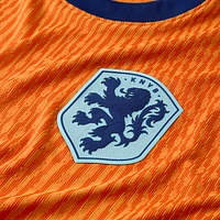 Men's Nike  Orange Netherlands National Team 2024 Home Authentic Blank Jersey