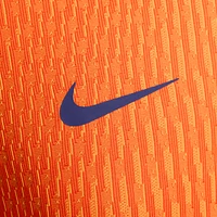 Men's Nike  Orange Netherlands National Team 2024 Home Authentic Blank Jersey