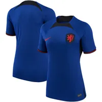 Maillot vierge Nike Équipe nationale des Pays-Bas 2022/23 Away Breathe Stadium Replica pour femme