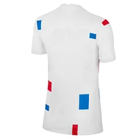 Maillot vierge réplique de l'équipe nationale des Pays-Bas pour femme 2022/23 Nike Blanc