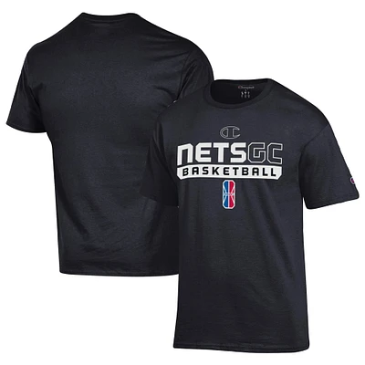 Unisex Champion  Black NetsGC On-Court 2K League Authentic Practice T-Shirt