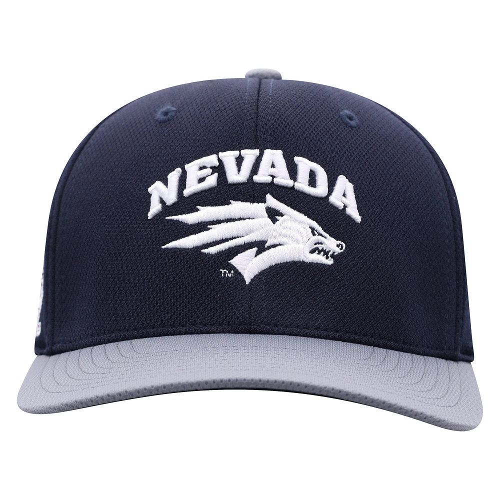 Casquette ajustée True Navy Nevada Wolf Pack Reflex Top of the World pour homme