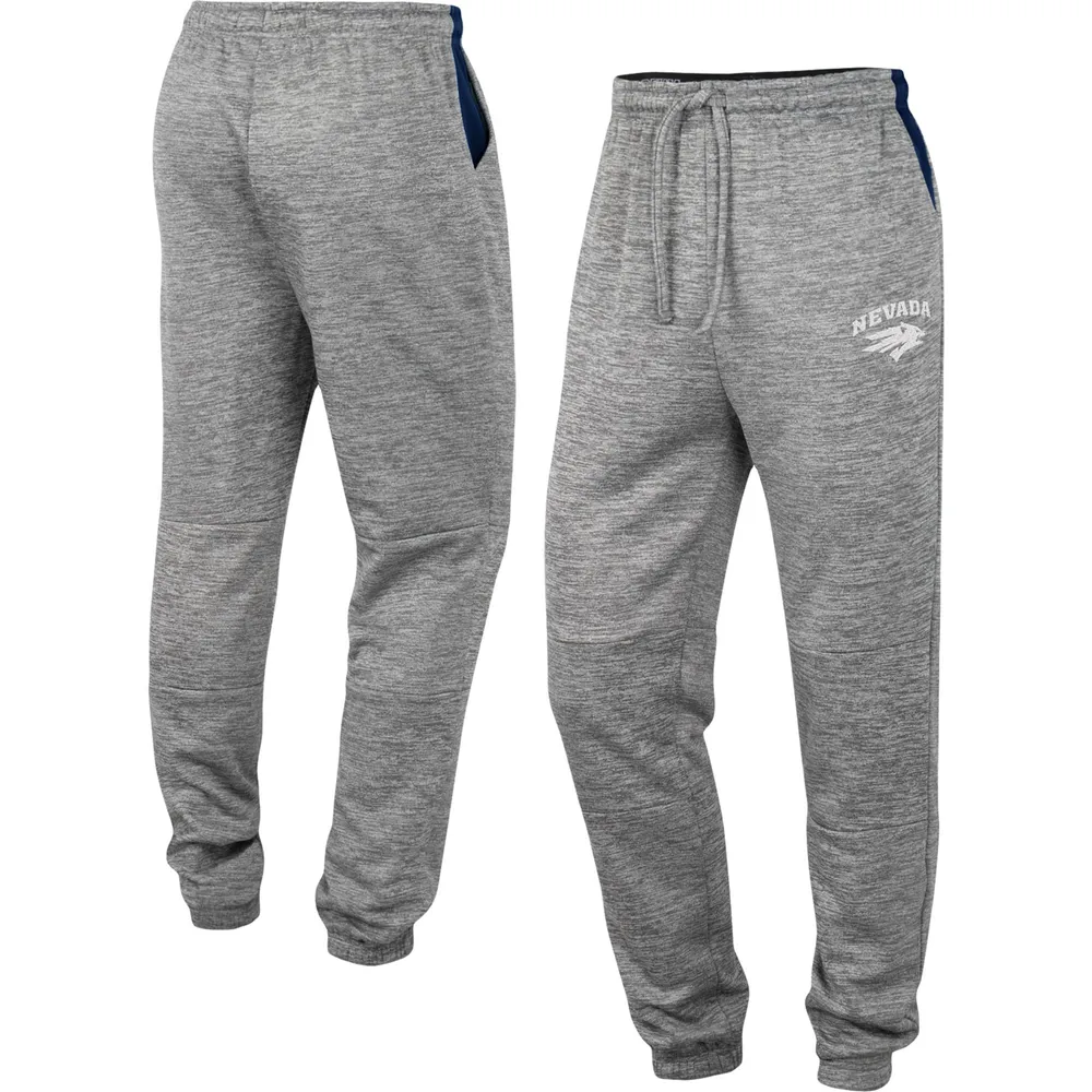 Pantalon de survêtement pour hommes Colosseum Grey Nevada Wolf Pack Worlds to Conquer