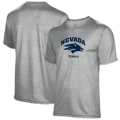 Nevada Wolf Pack Tennis Name Drop T-Shirt - Gray