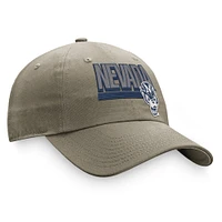 Casquette réglable Kaki Nevada Wolf Pack Slice Top of the World pour homme