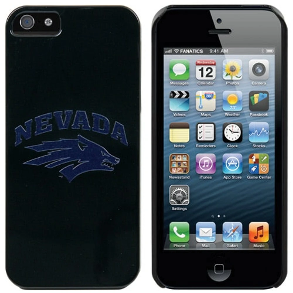 Nevada Wolf Pack iPhone 5 Snap-On Case - Black