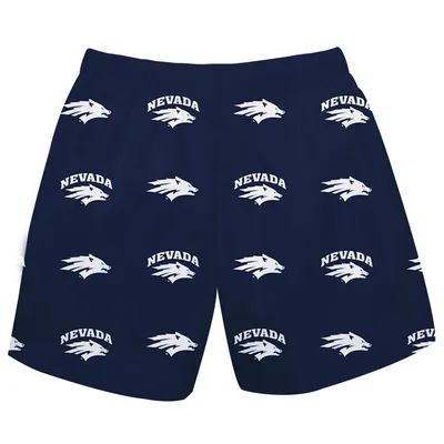 Nevada Wolf Pack Toddler Pull On Shorts - Navy