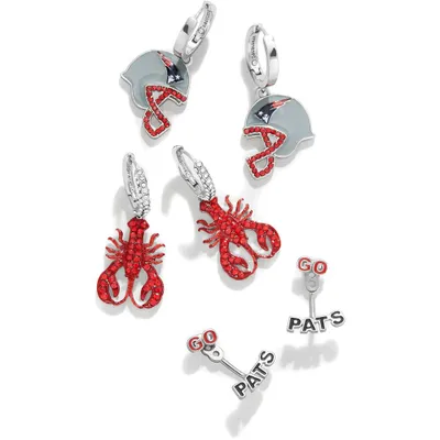 Detroit Lions BaubleBar Three-Pack Earring Set