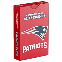 Blitz Champz New England Patriots NFL Jeu de cartes de football