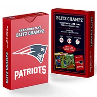 Blitz Champz New England Patriots NFL Jeu de cartes de football