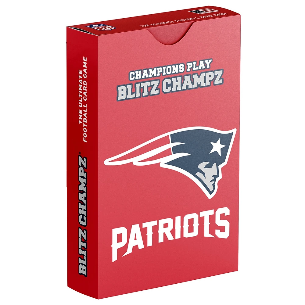 Blitz Champz New England Patriots NFL Jeu de cartes de football