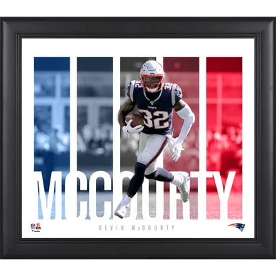 Lids Devin McCourty New England Patriots Fanatics Authentic Framed 15 x  17 Player Collage with a Piece of Game-Used Ball