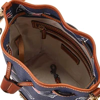 Dooney & Bourke Porte-monnaie à cordon monogramme New England Patriots