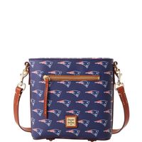 Dooney & Bourke New England Patriots Signature Small Zip Crossbody Purse