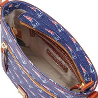 Dooney & Bourke New England Patriots Signature Small Zip Crossbody Purse