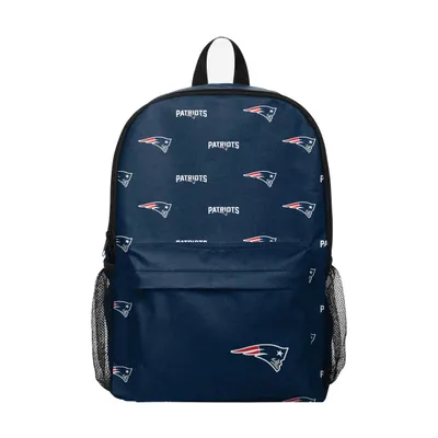 New England Patriots FOCO Repeat Logo Backpack