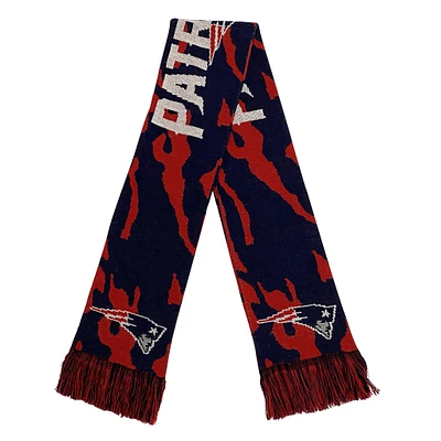 FOCO New England Patriots Écharpe camouflage ton sur ton