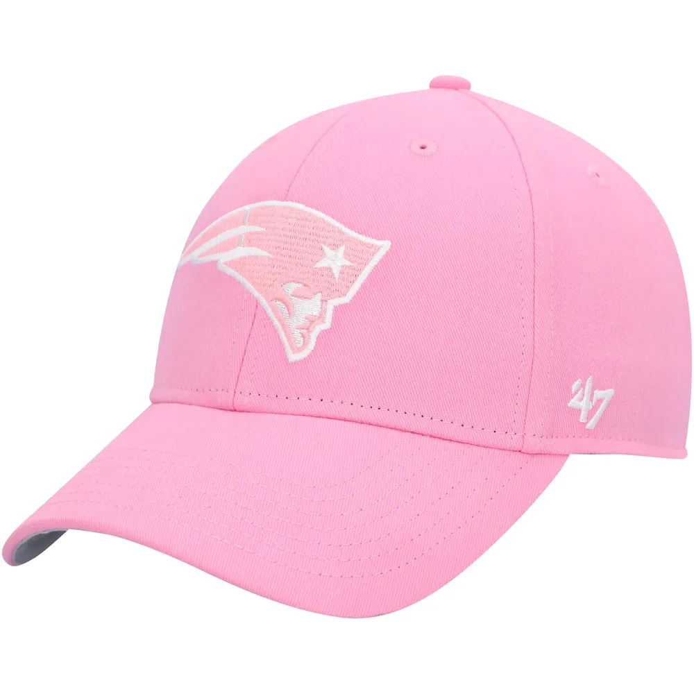 Girls Youth '47 Pink Chicago Bears Rose MVP Adjustable Hat