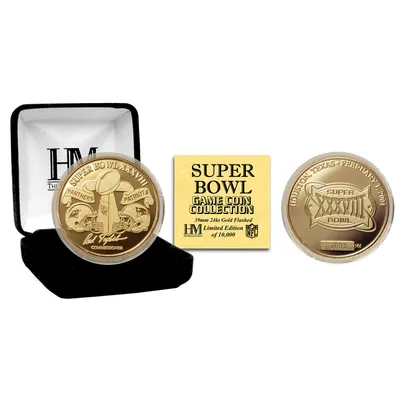 New England Patriots Highland Mint Super Bowl XXXVIII Flip Coin