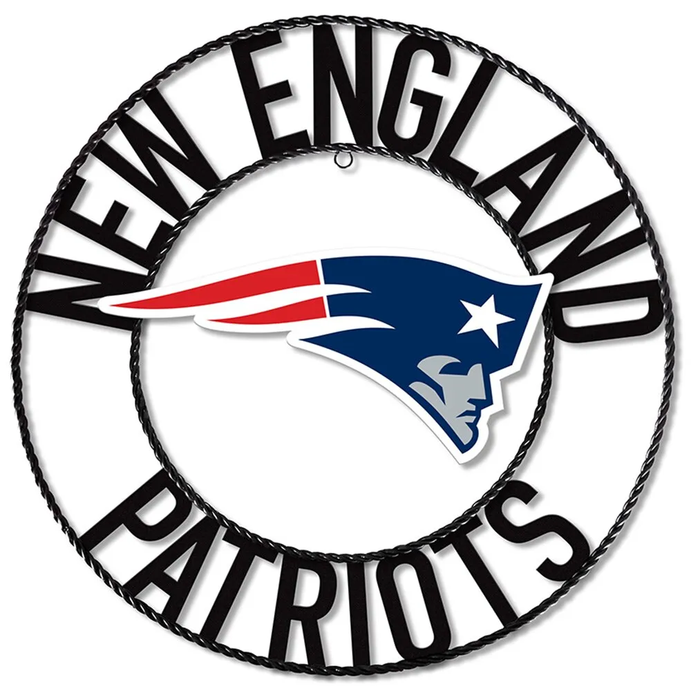 Lids New England Patriots Imperial 24'' Wrought Iron Wall Art