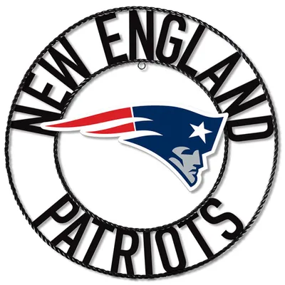 New England Patriots Imperial 24'' Wrought Iron Wall Art