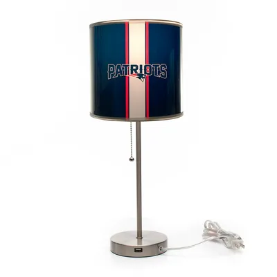 New England Patriots Imperial Chrome Desk Lamp